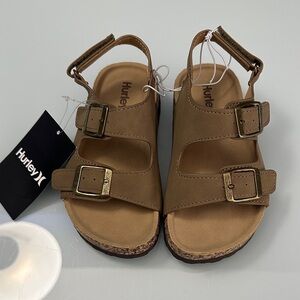 NWT Children’s Hurley Birkenstock Style Sandals